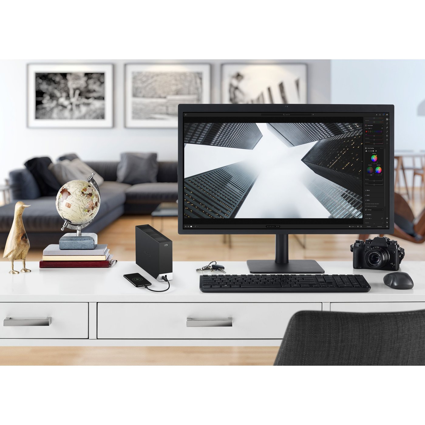 Seagate One Touch Desktop Ekstern harddisk 8 TB