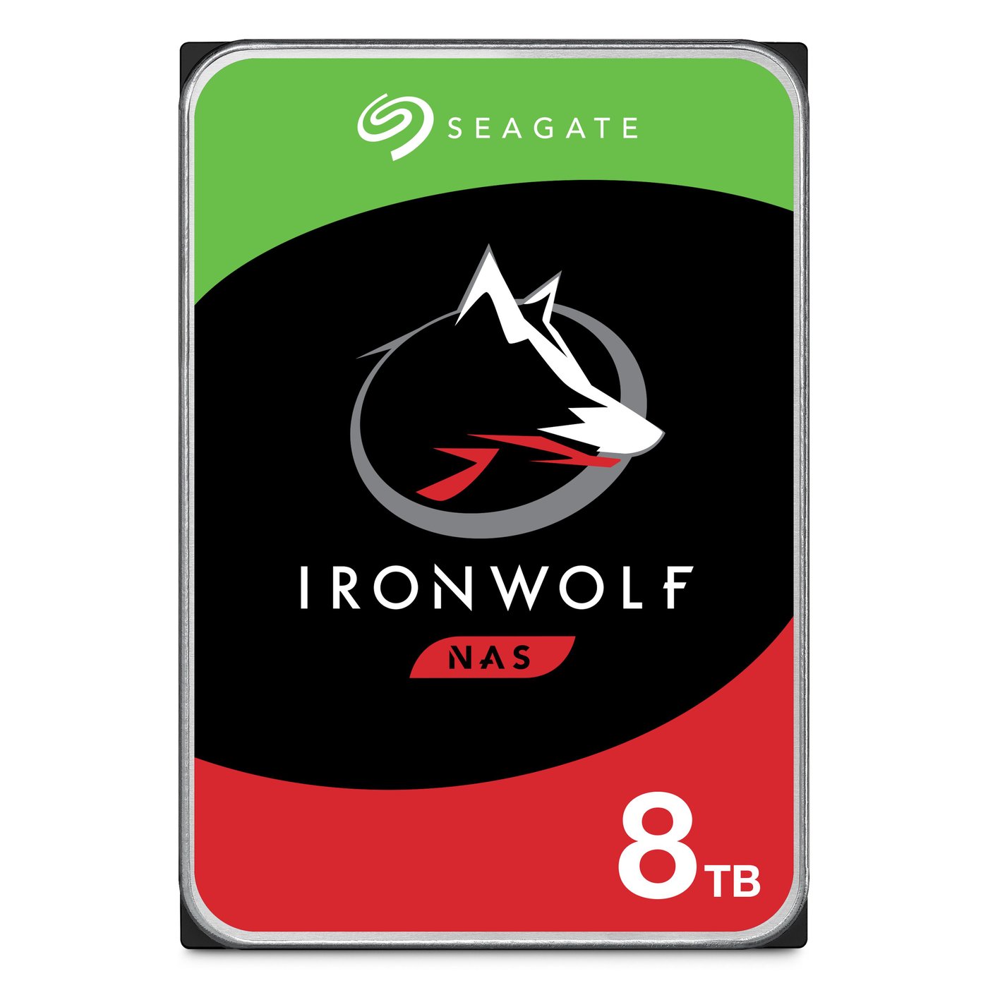 Seagate Ironwolf Intern hårddisk 3,5” 8 TB