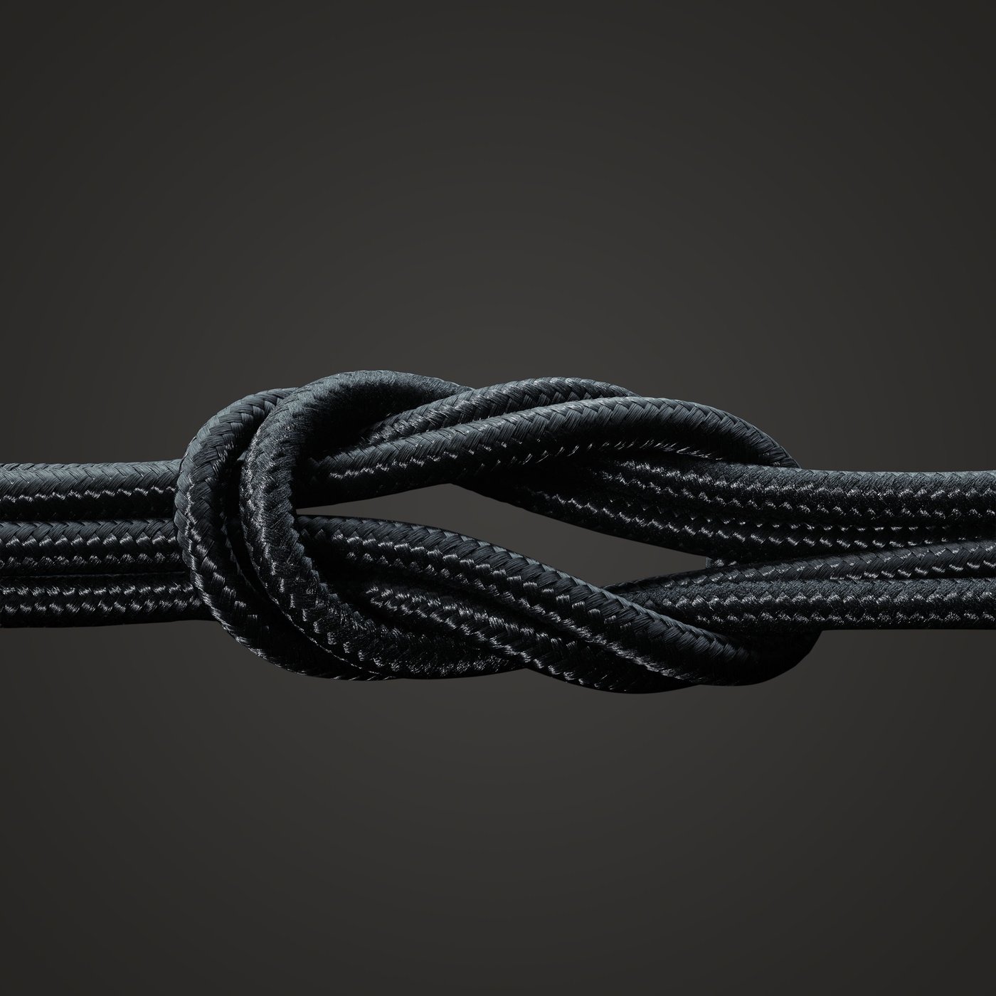 Linocell Premium Kevlar USB-C- till Lightning-kabel Svart 2 m