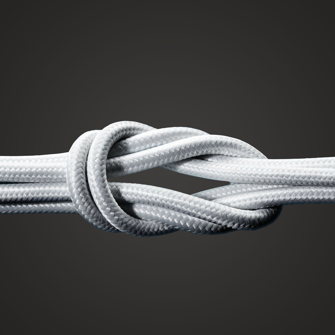 Linocell Premium Kevlar USB-C- til Lightning-kabel Hvit 1 m