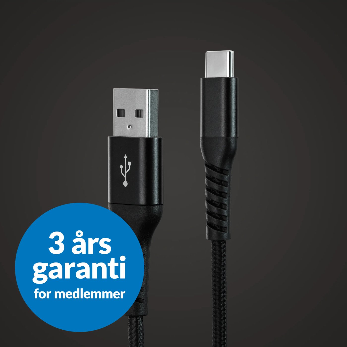 Linocell Premium Kevlar USB-C-kabel 1 m