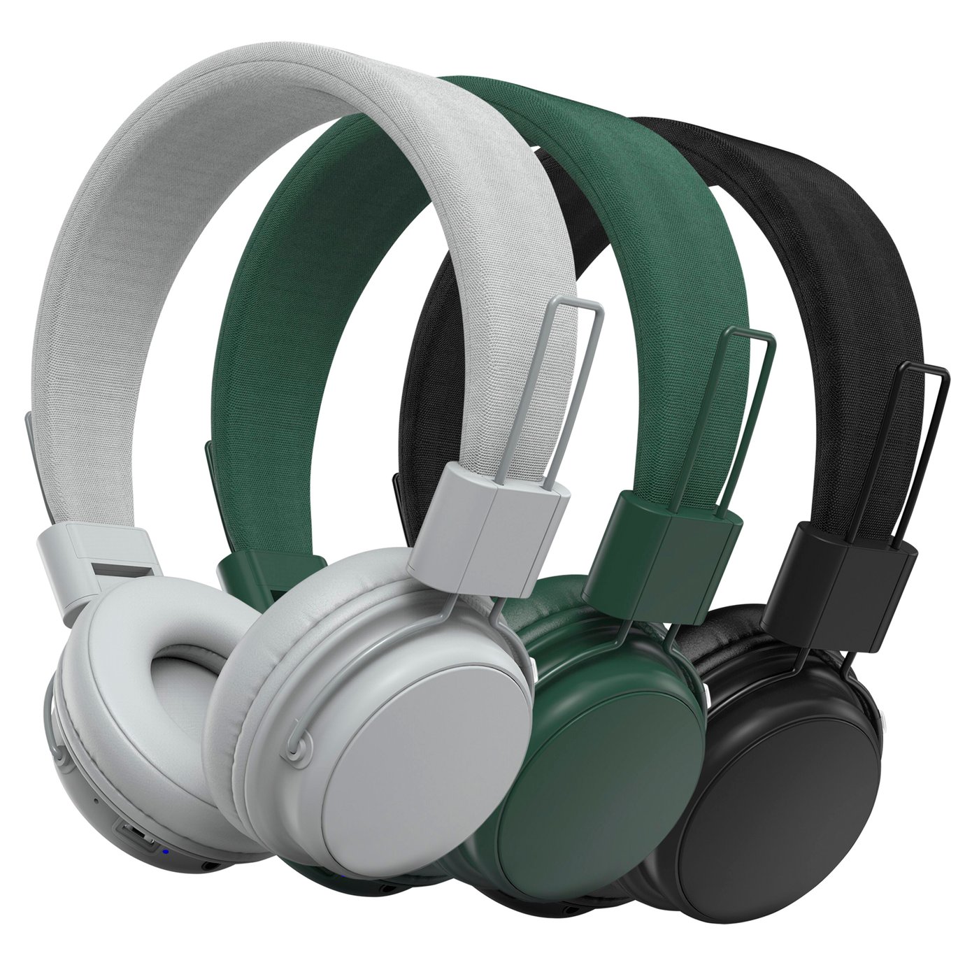 Linocell Trådløse On-ear-hodetelefoner Svart