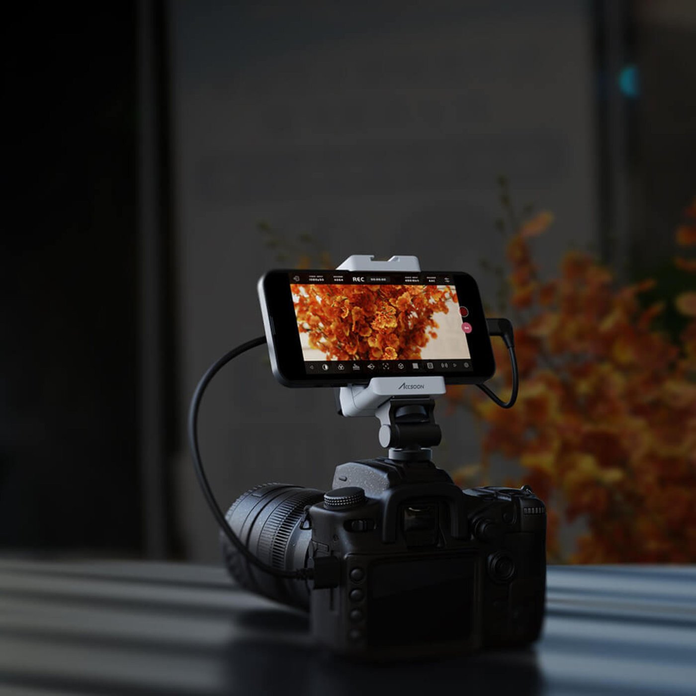 Accsoon SeeMo HDMI til iOS-adapter for monitorfunksjon