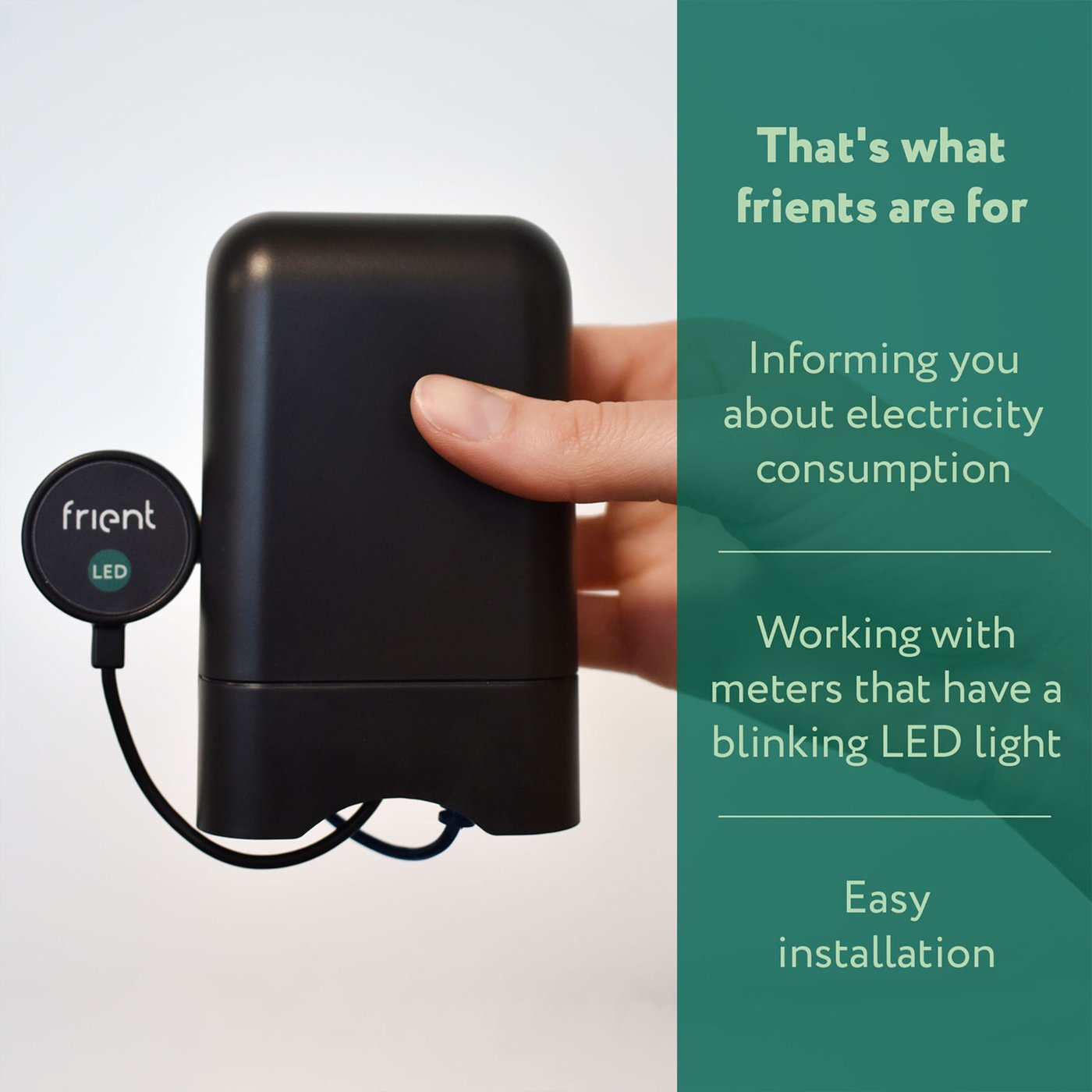 Frient Smart energimåler for elsentral