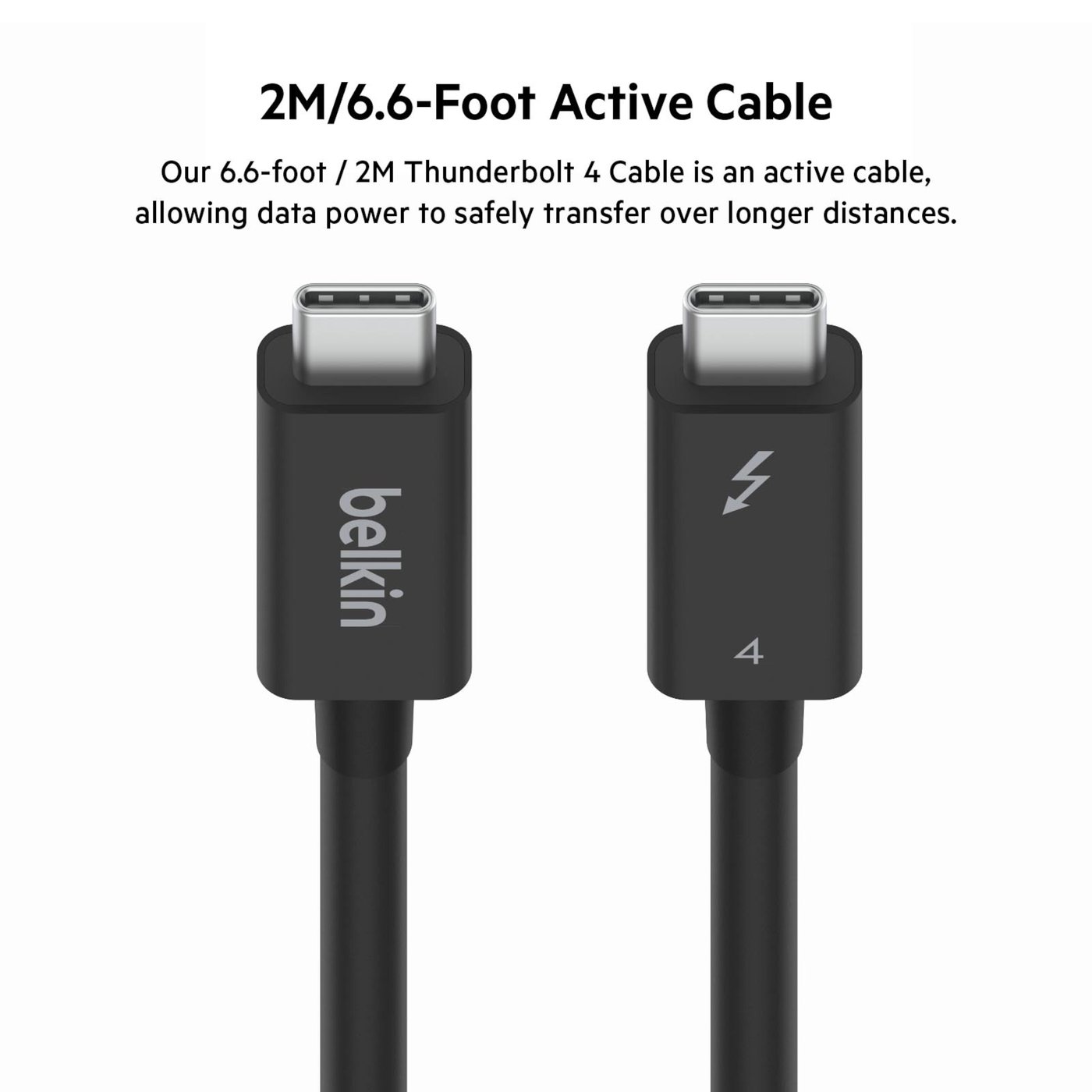 Belkin Thunderbolt 4 Aktiv USB-C-kabel 2 m