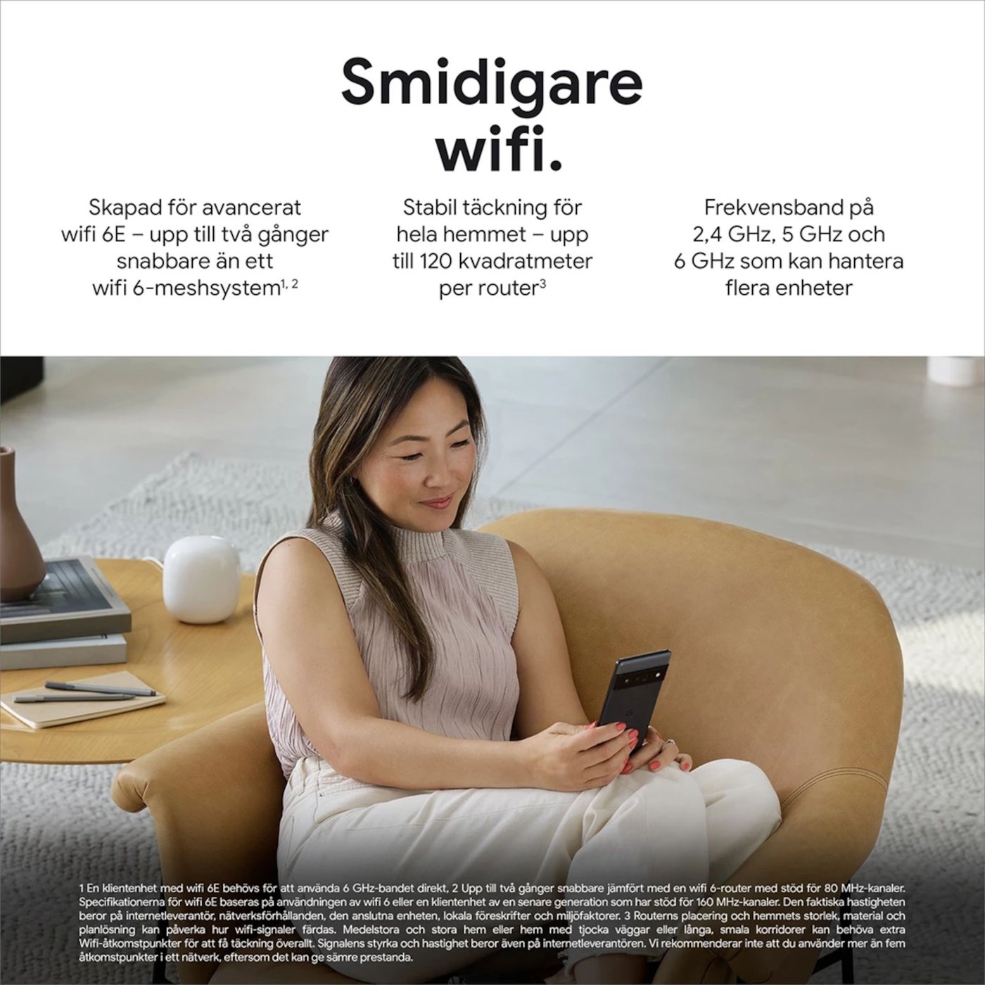 Google Nest Wifi Pro AXE4200 1-pack