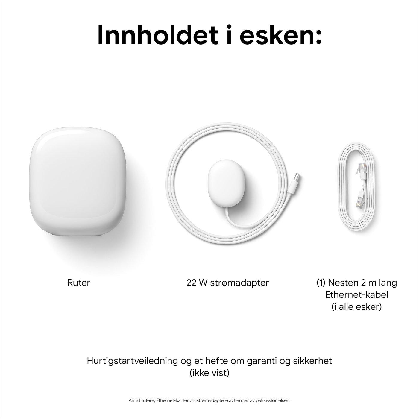 Google Nest Wifi Pro AXE4200 1-pk.