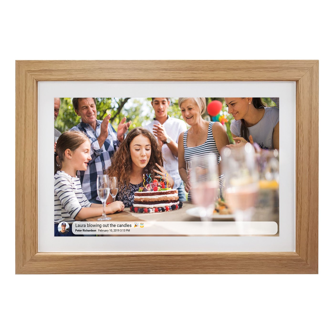 Denver Frameo Digital fotoramme 10,1" i tre med wifi