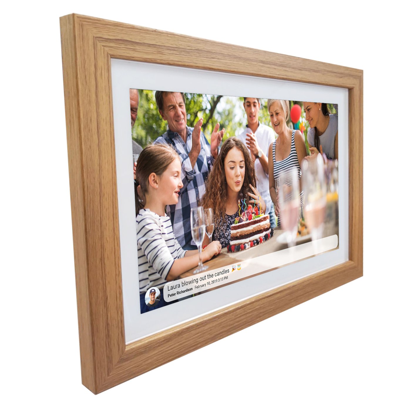 Denver Frameo Digital fotoramme 10,1" i tre med wifi