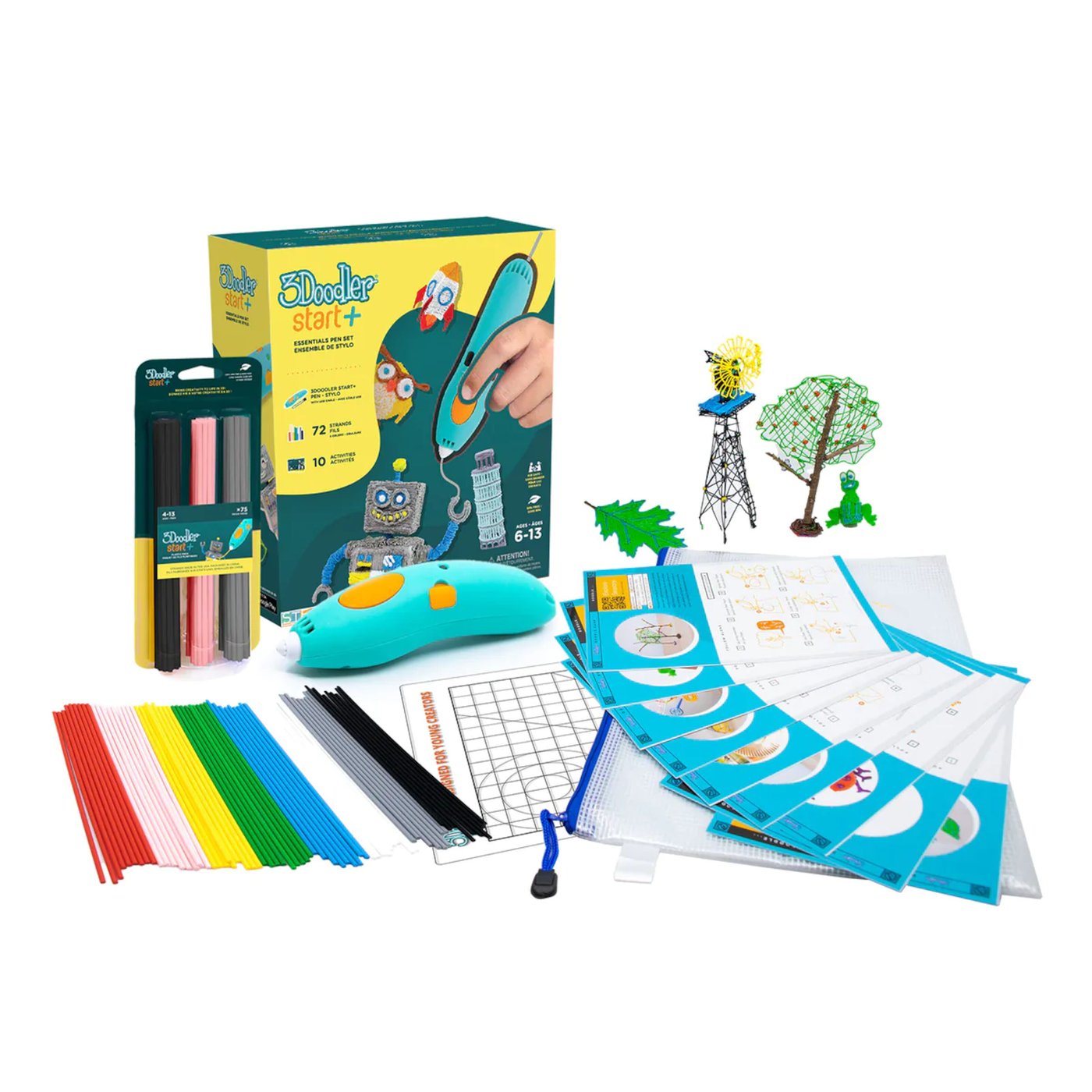 3Dooodler Essential Pen 3D-penn - startpakke