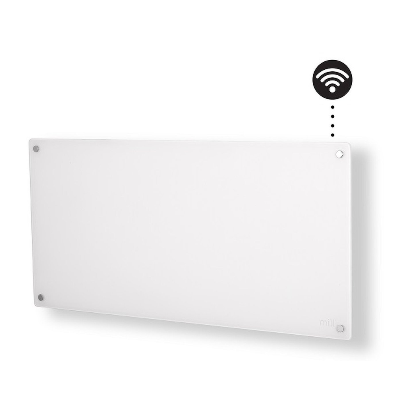 Mill Glass gen.3 Panelovn med app 1000 W