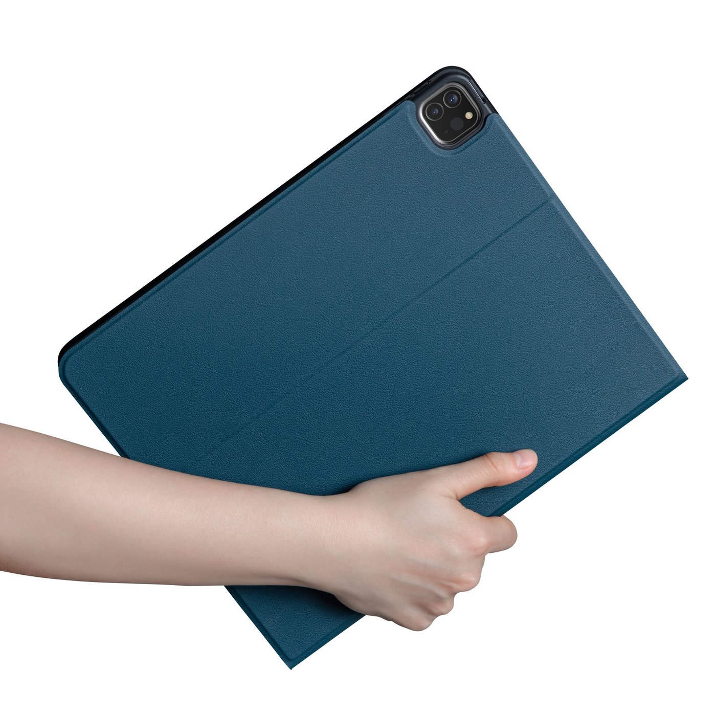 Linocell Premium Trifold Cover for iPad Pro 12,9" Blå