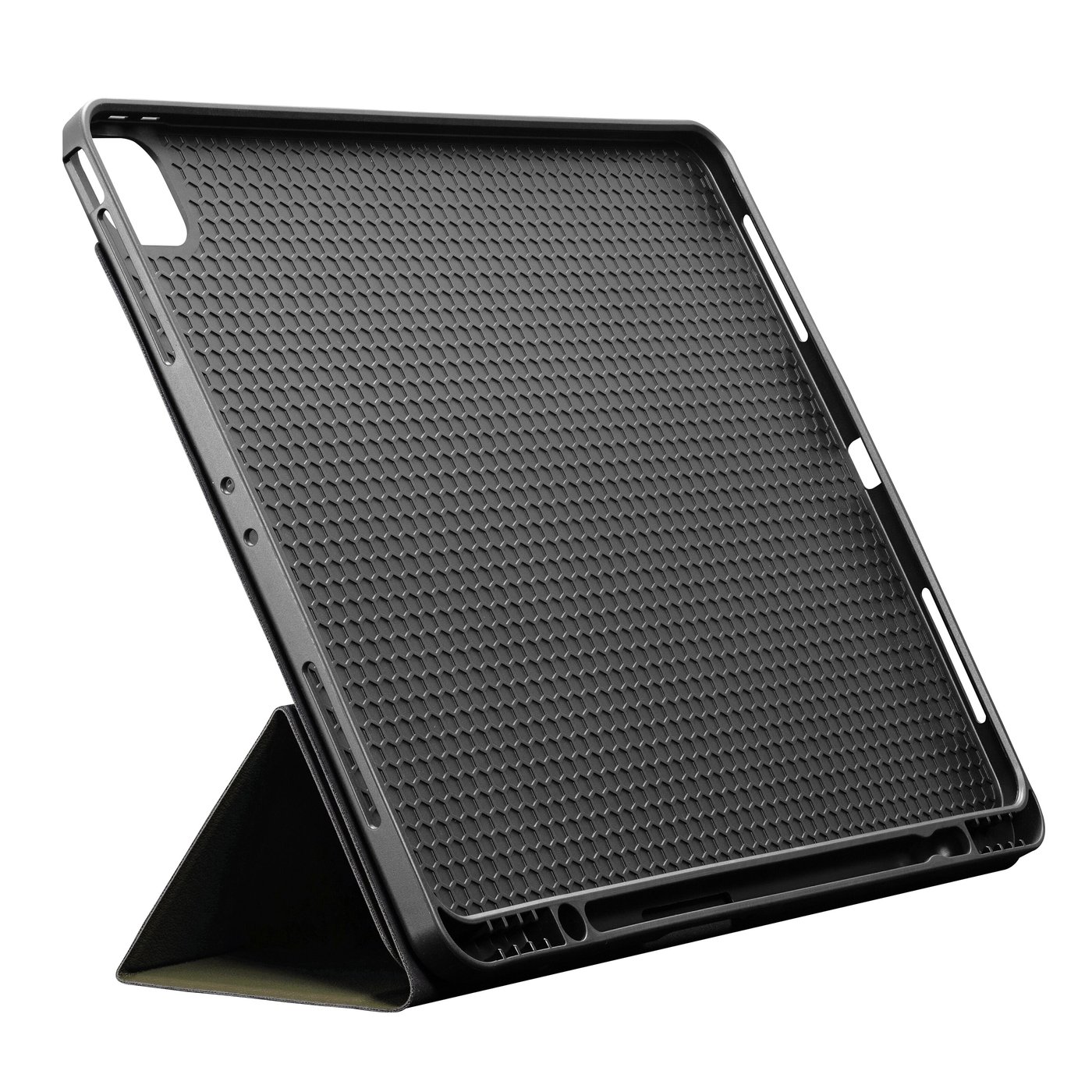 Linocell Premium Trifold Cover for iPad Pro 12,9" Olivengrønn