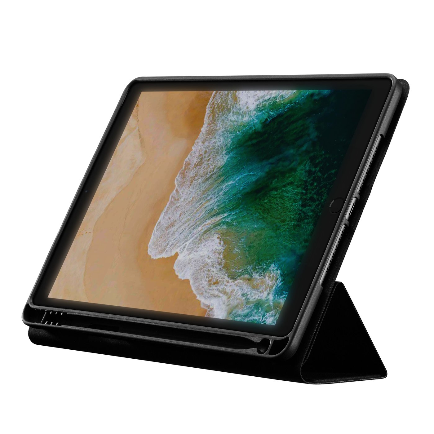 Linocell Premium Trifold Cover for iPad 10,2" og Pro 10,5" Svart