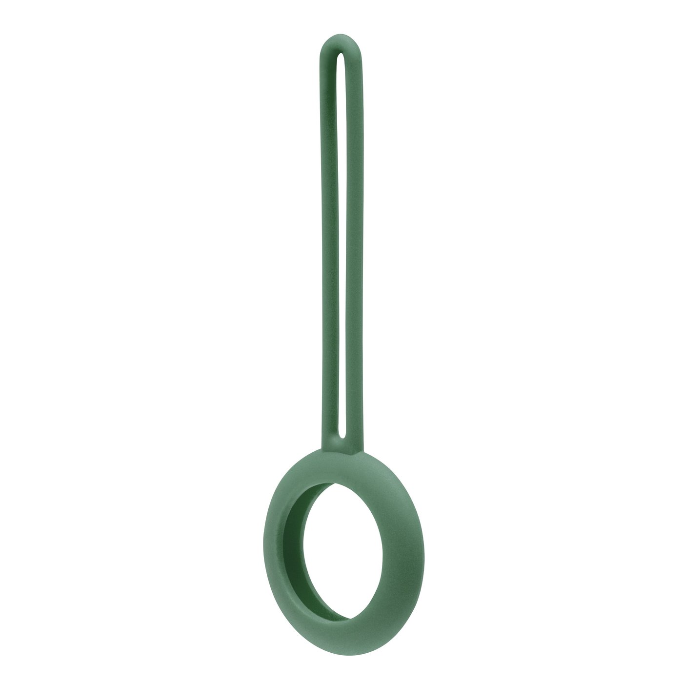 Linocell AirTag-hållare med rem Mörkgrön