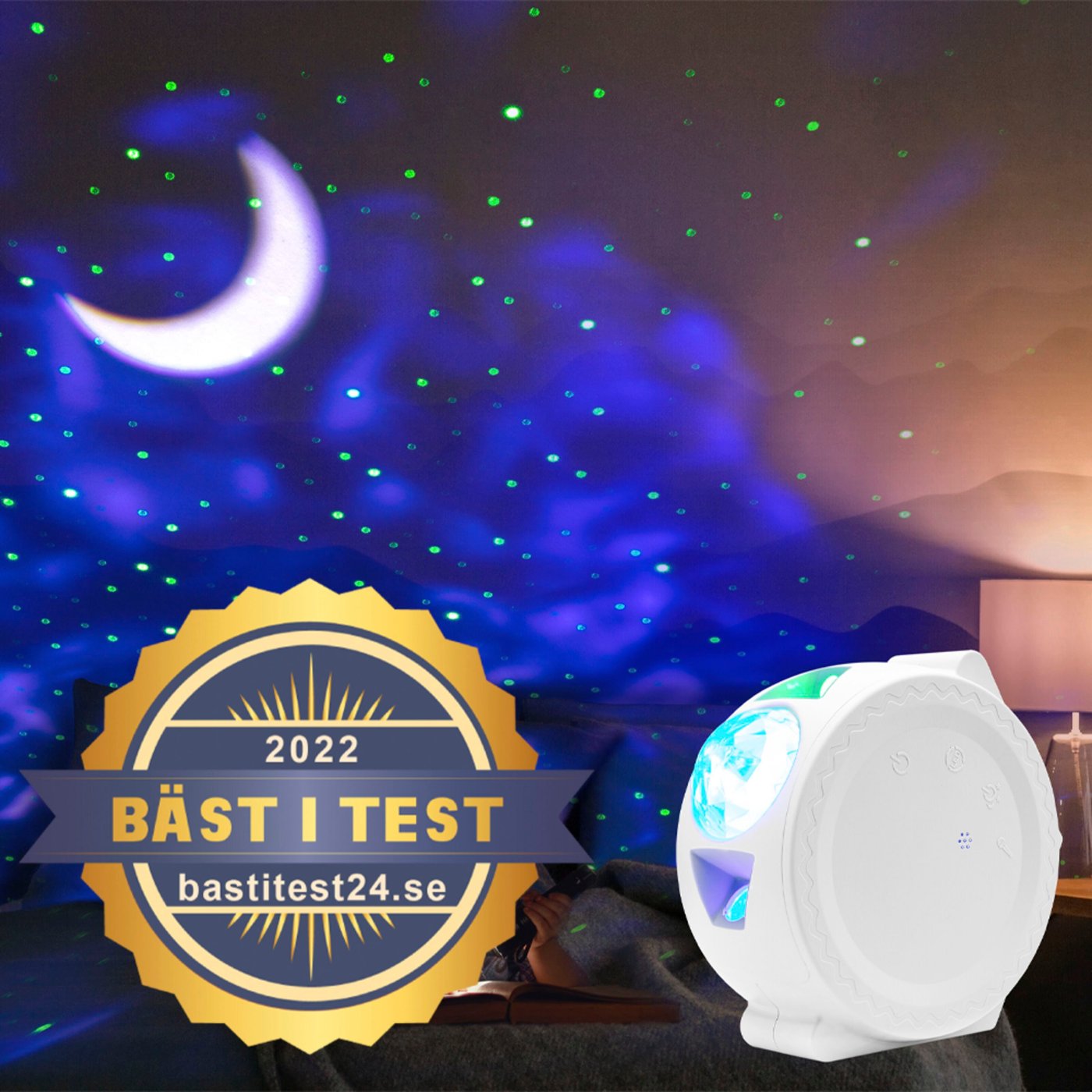 Rubicson Nattlys med stjernehimmel