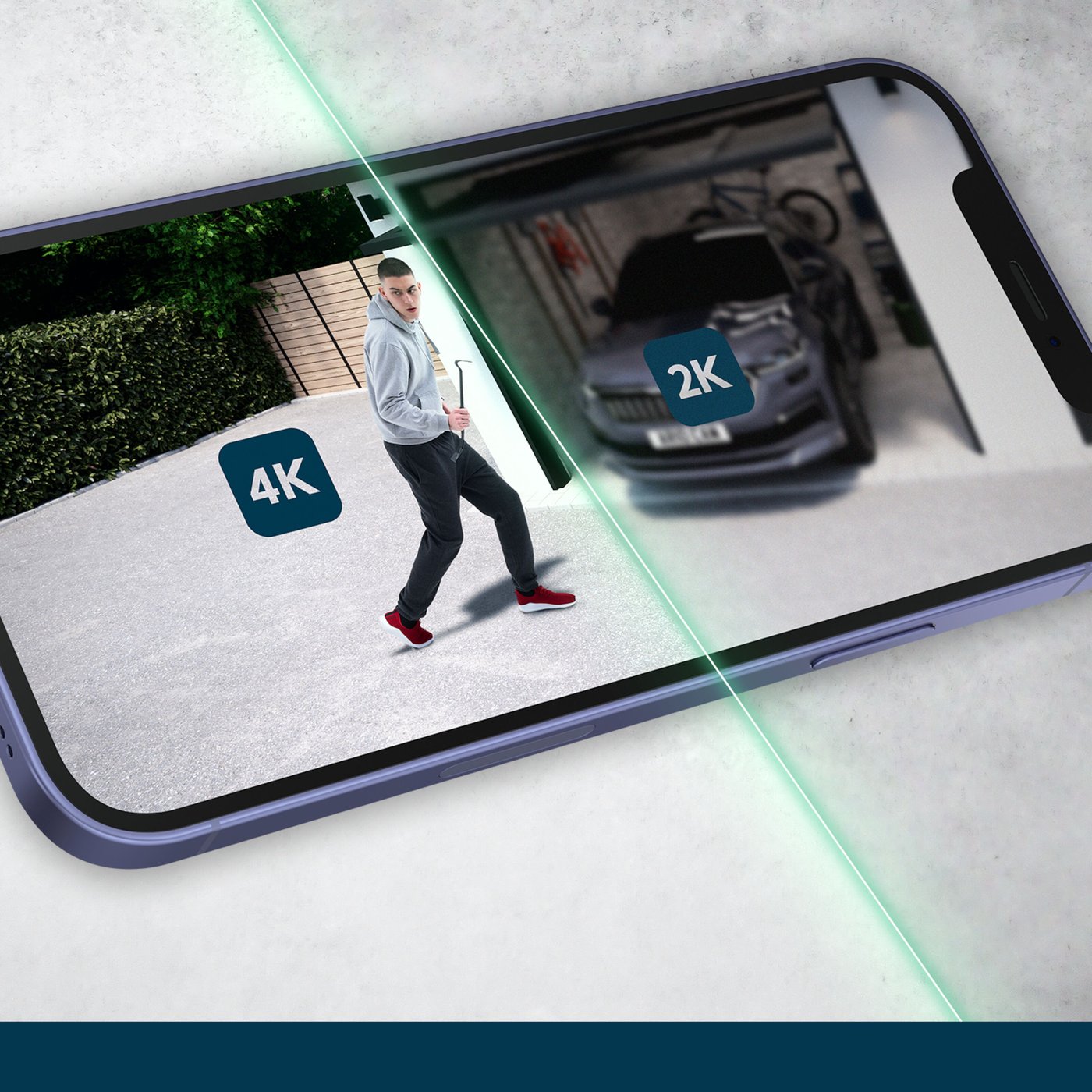 Arlo Ultra 2 Spotlight Trådløst overvåkingskamera 4-pk. Hvit