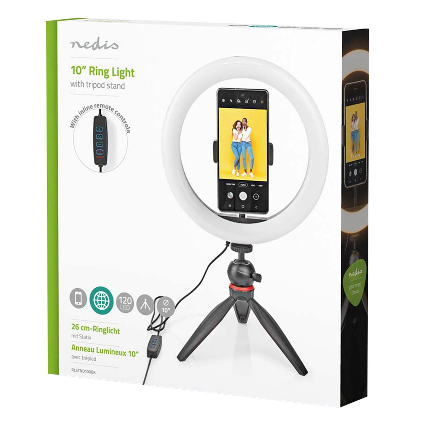 Nedis Ring Light 10" Ringbelysning