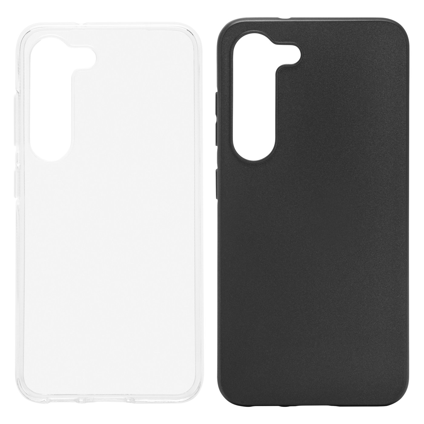 Linocell Second skin Mobildeksel for Samsung Galaxy S23 Gjennomsiktig
