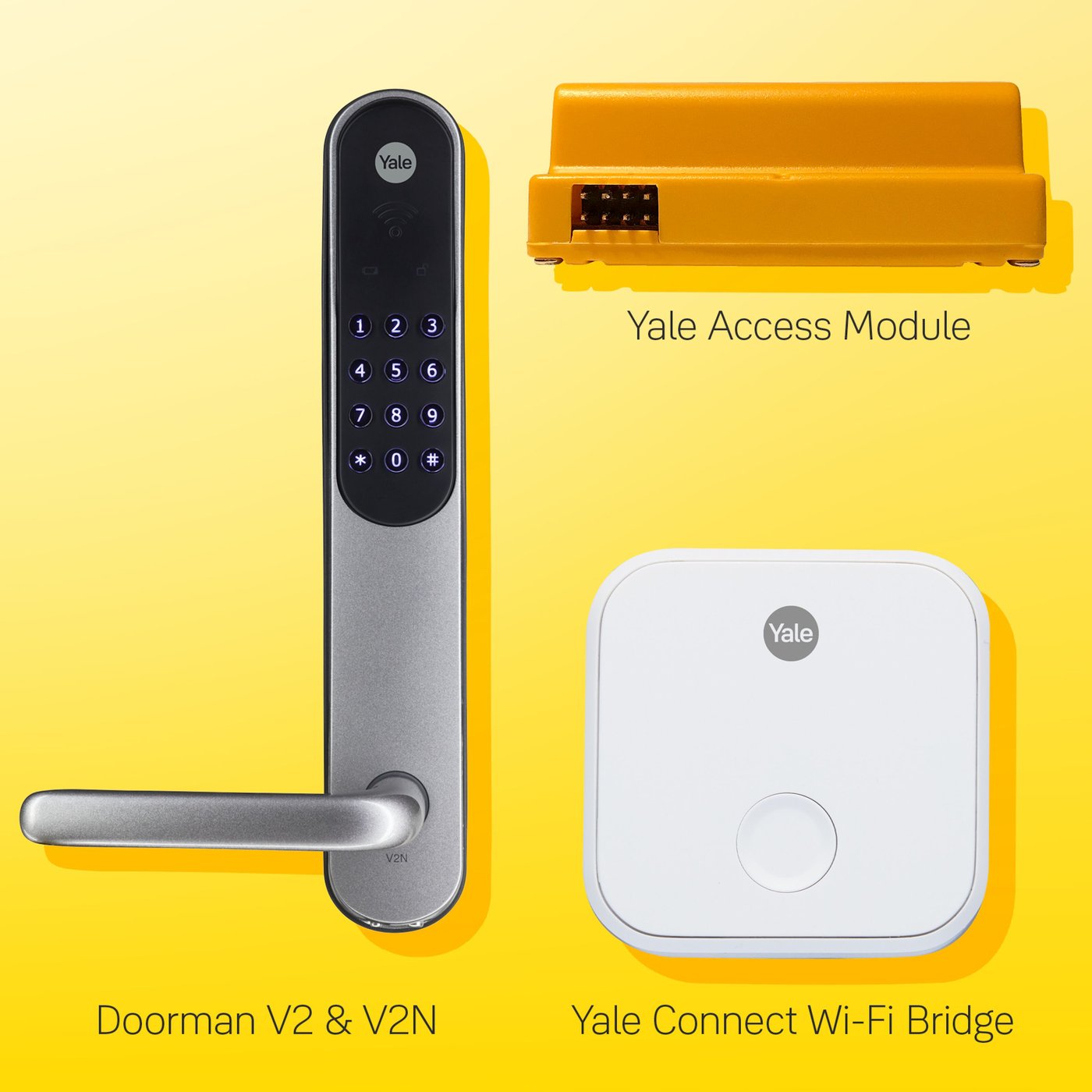Yale Access and Connect-kit for Yale Doorman