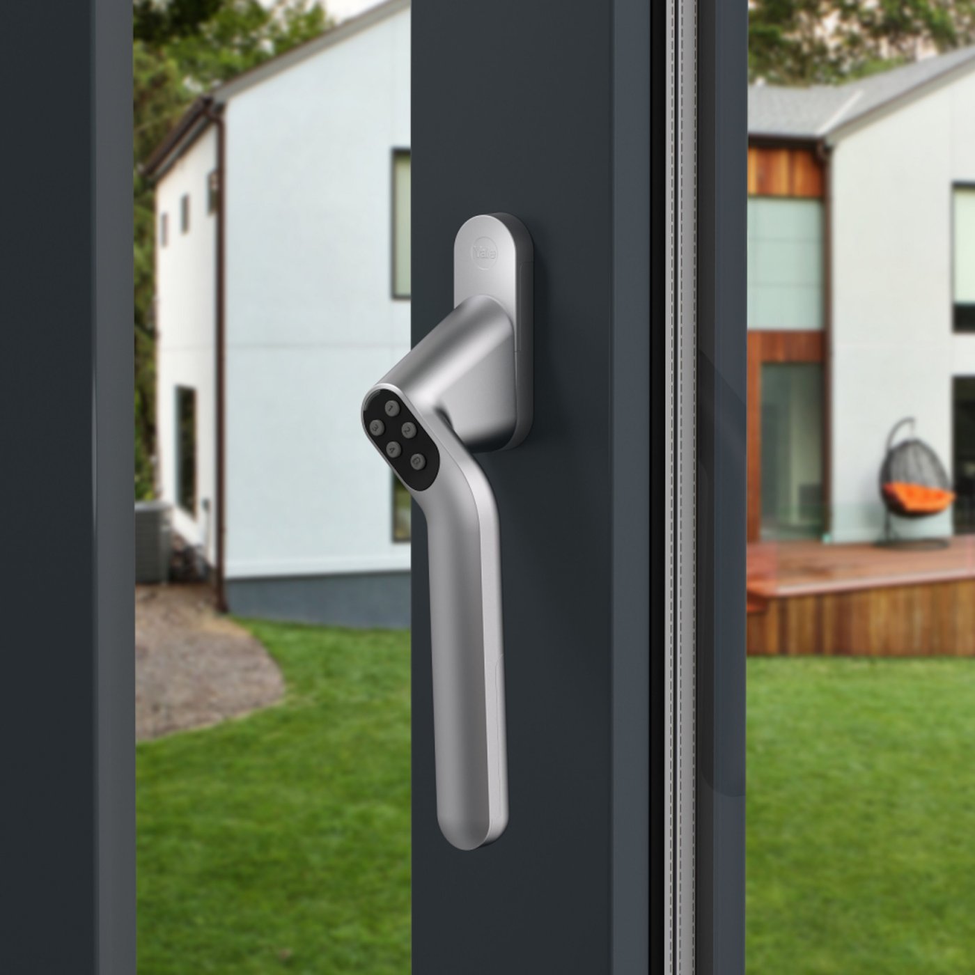 Yale Kodelås for balkongdør og vindu for høyre håndtak