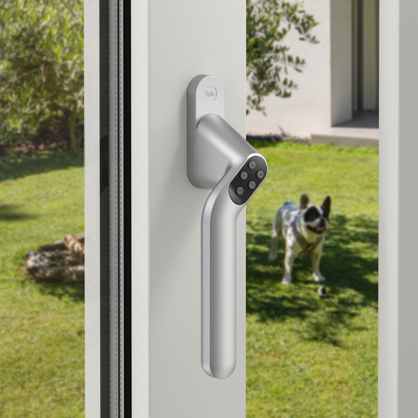 Yale Kodelås for balkongdør og vindu for venstre håndtak