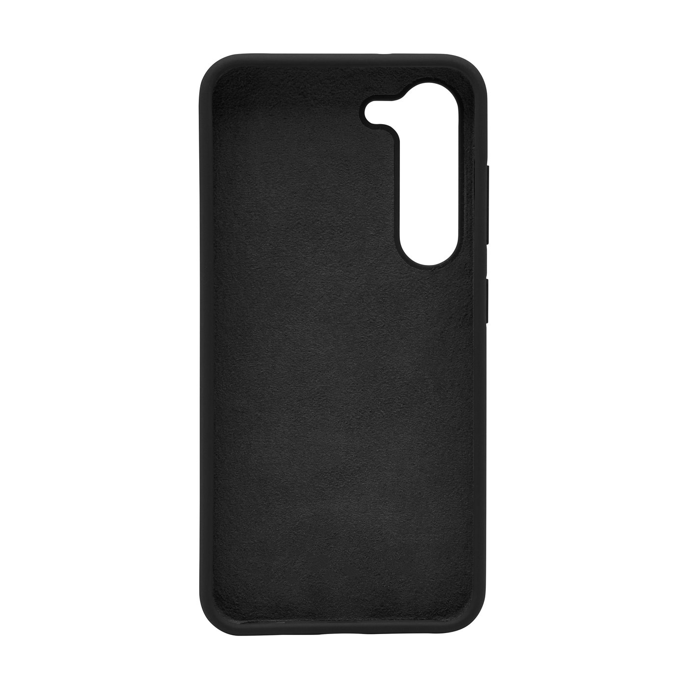 Linocell Rubber Case for Galaxy S23 Svart