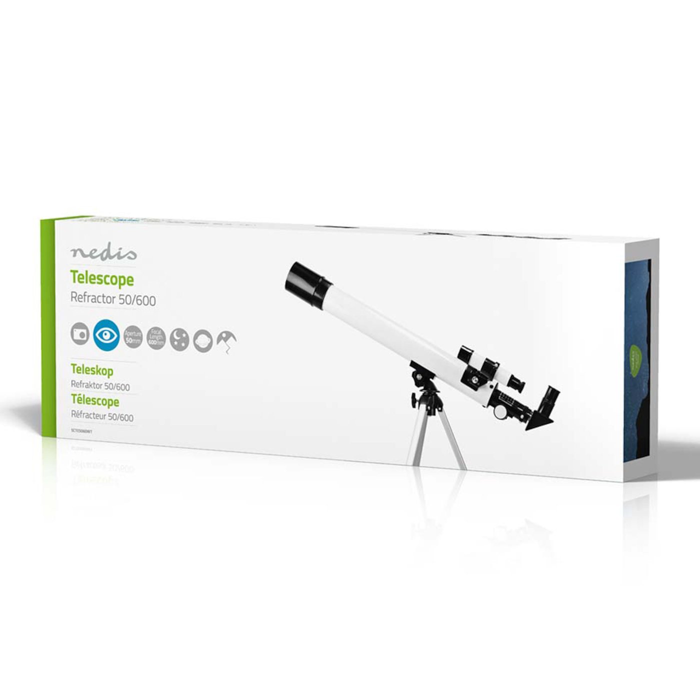 Nedis Lättanvänt Teleskop