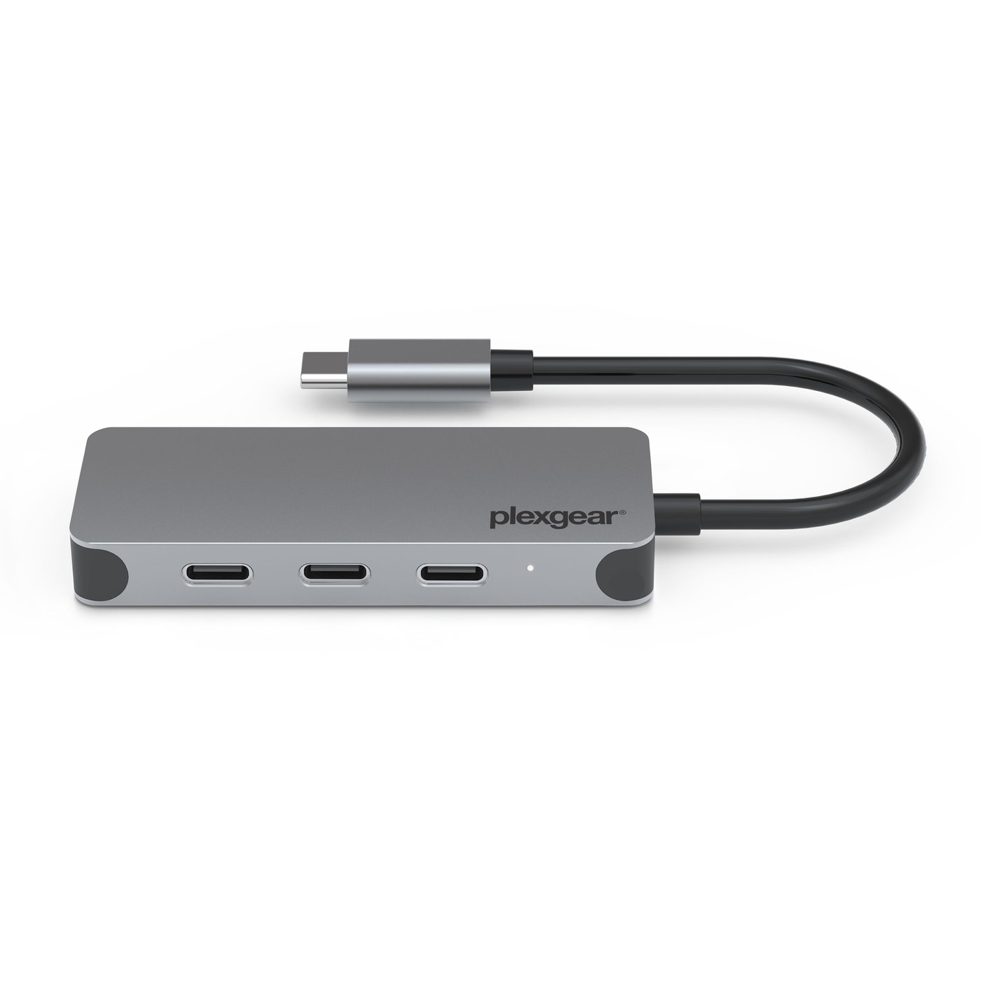 Plexgear USB-C-hubb 4-vägs