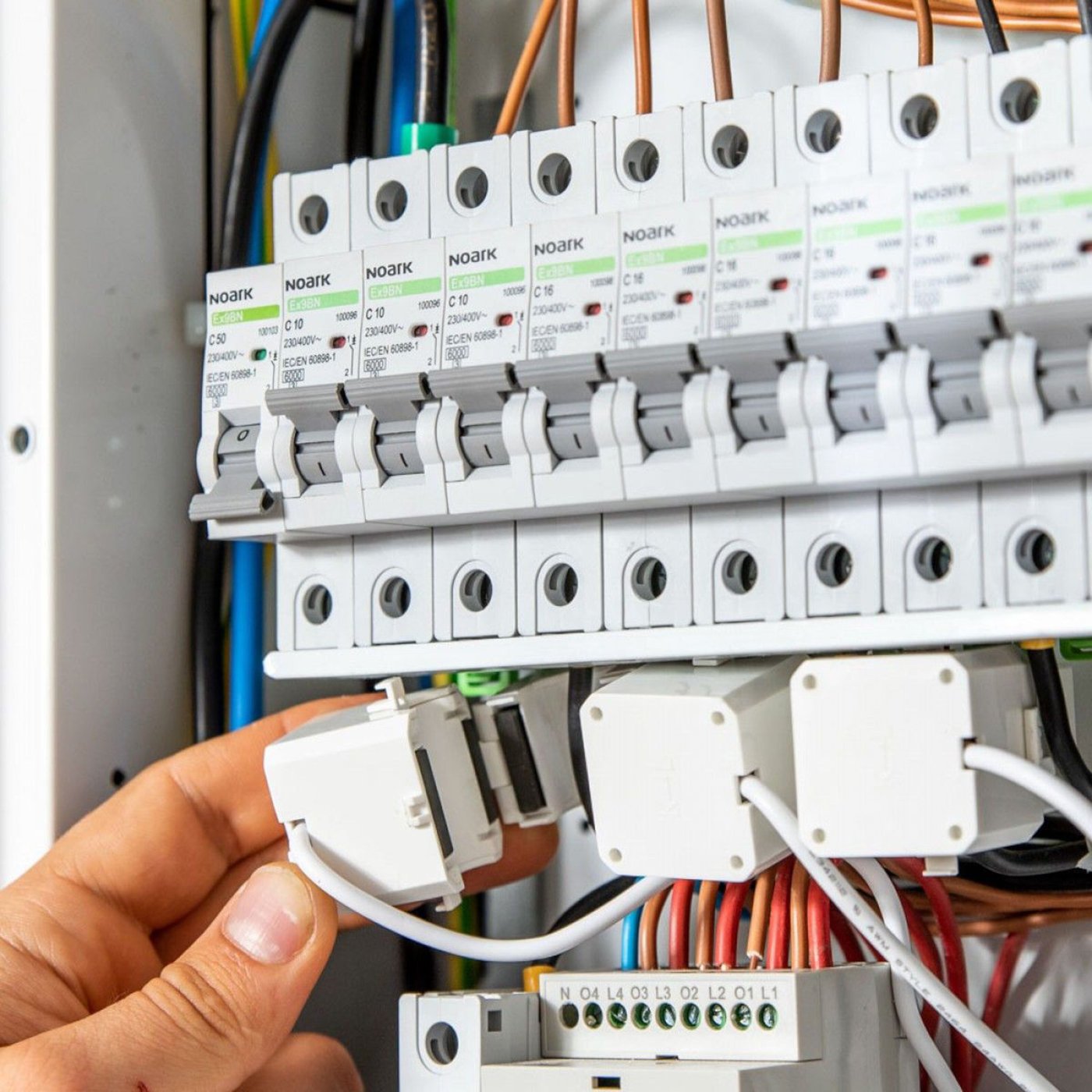 Shelly 3EM Effektmåler 3x120 A