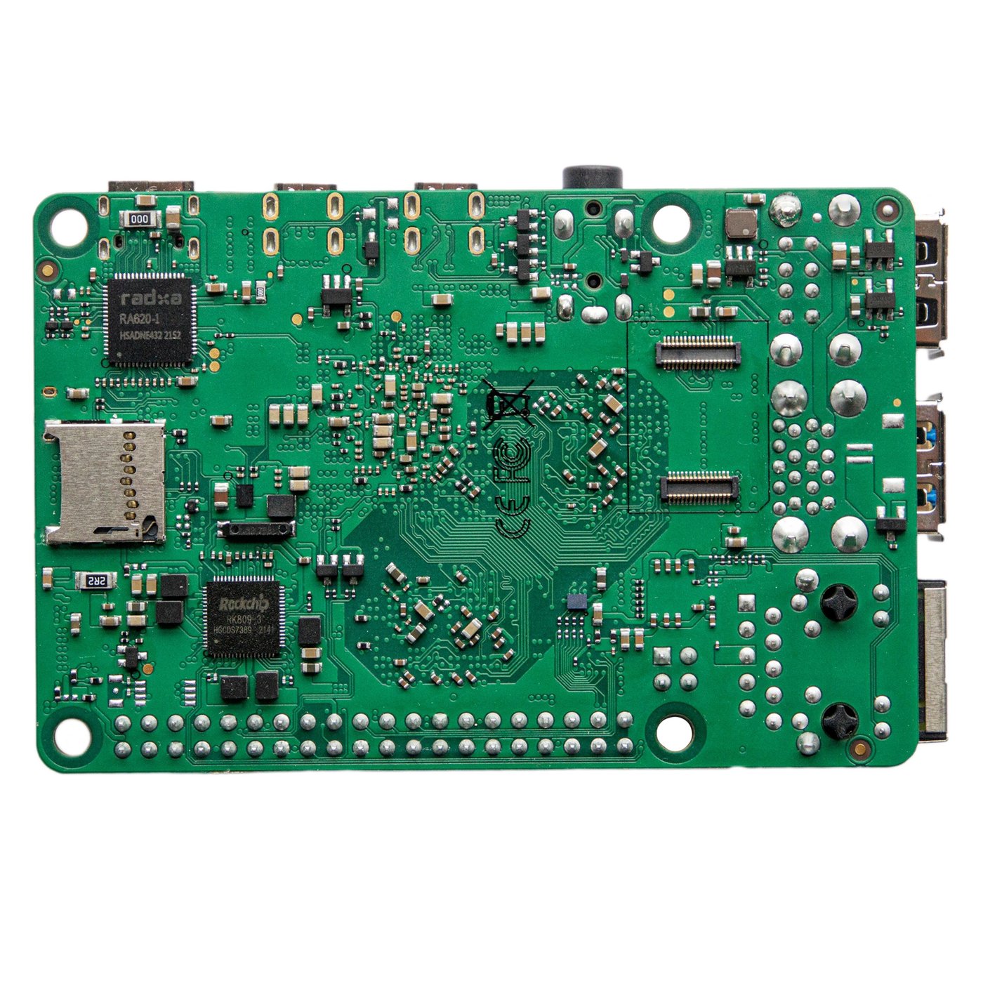 OKdo Radxa Rock 4C+ Ettkortsdatamaskin med 4 GB RAM