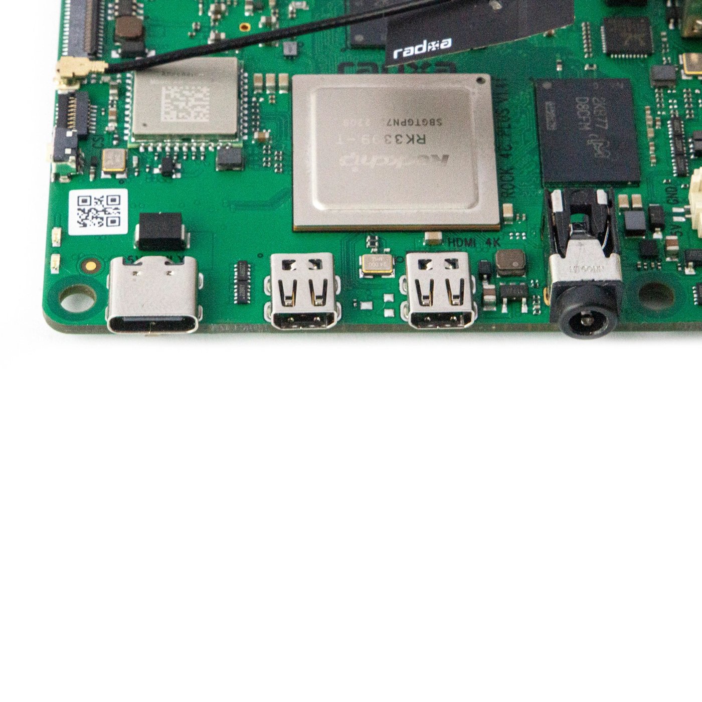 OKdo Radxa Rock 4C+ Ettkortsdatamaskin med 4 GB RAM