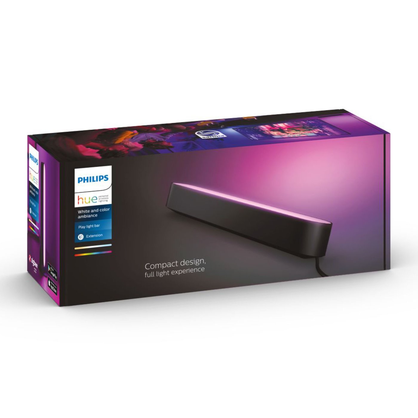 Philips Hue Play Bord- og vegglampe - Svart
