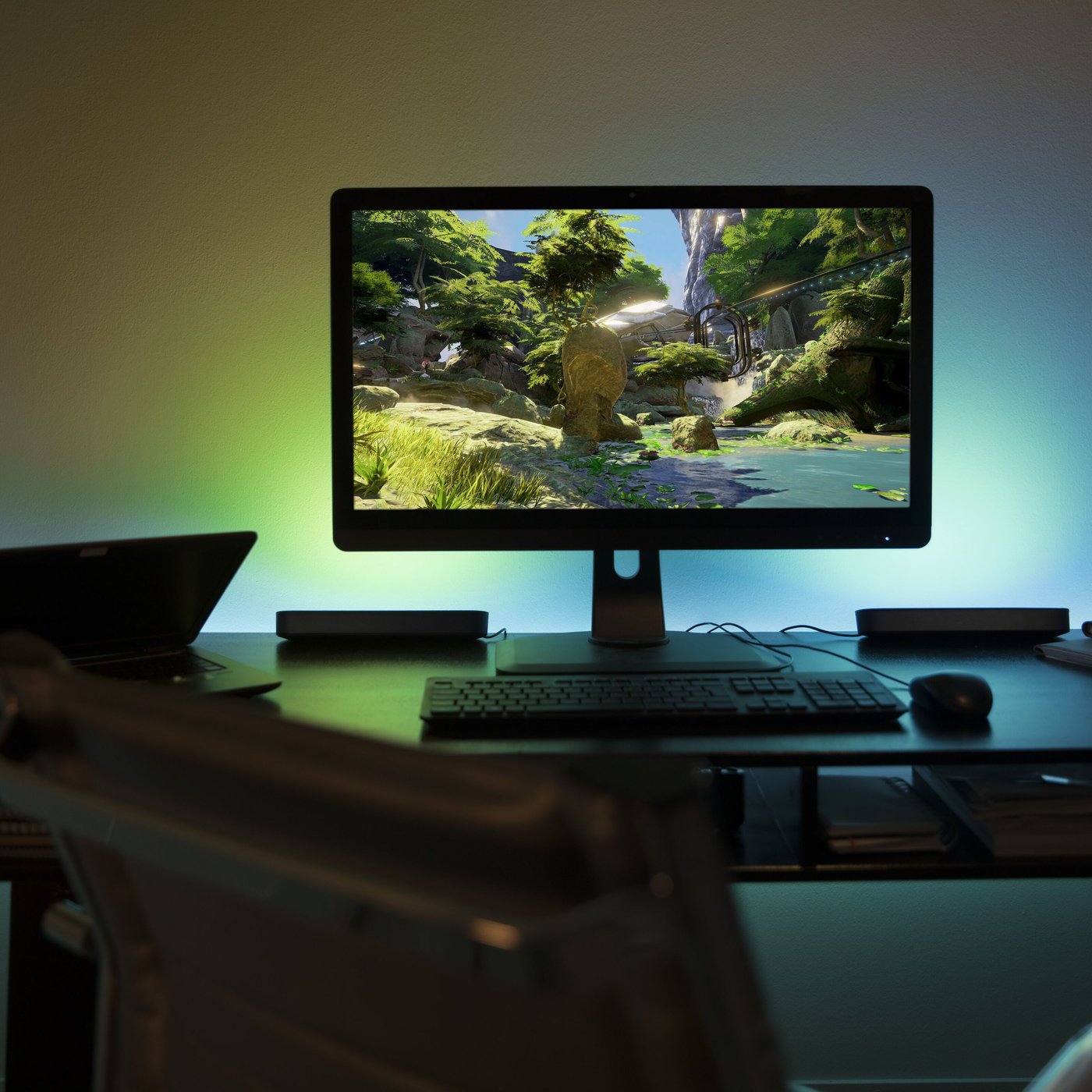 Philips Hue Play Bord- og vegglampe - Svart