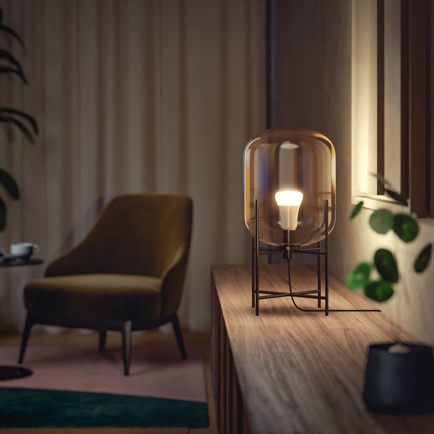 Philips Hue Color Ambiance Smart LED-pære E27 806 lm 2-pk