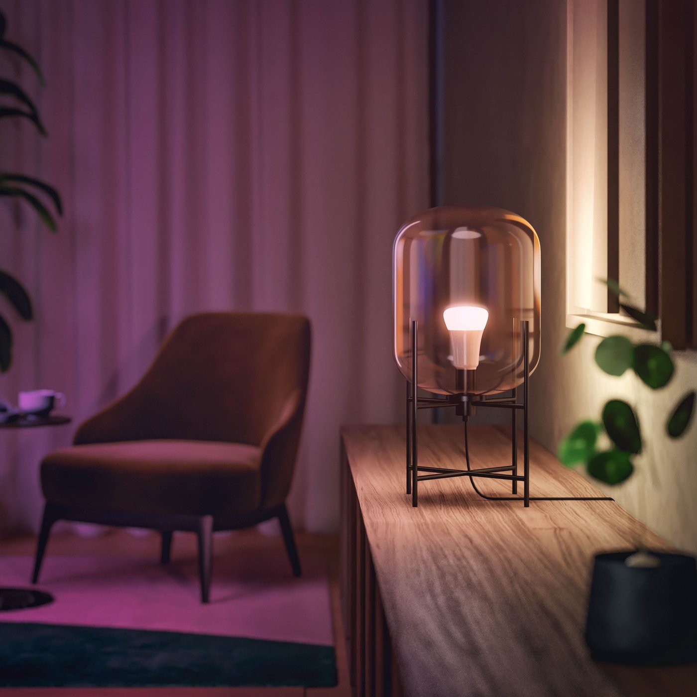 Philips Hue Color Ambiance Smart LED-pære E27 806 lm 2-pk
