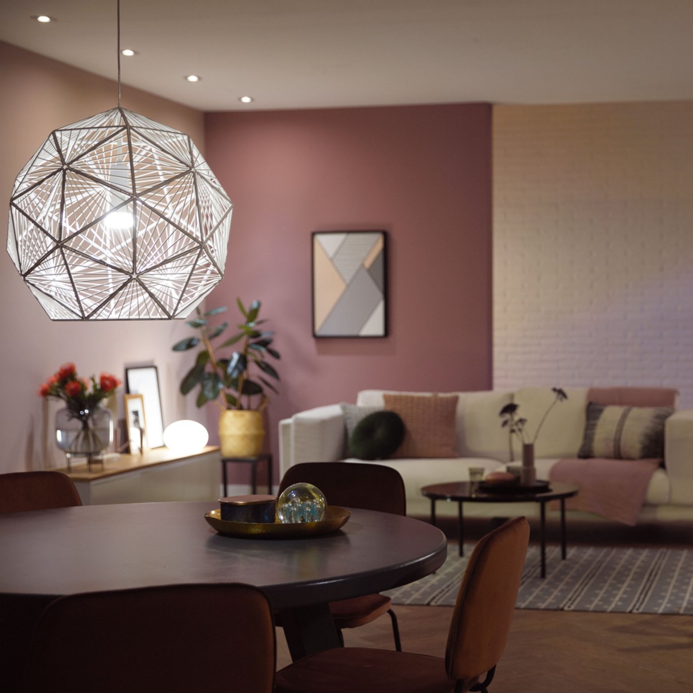 Philips Hue White Smart LED-pære E27 1100 lm 1-pk.