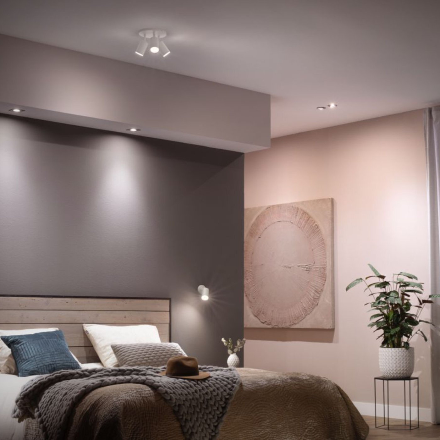 Philips Hue Ambiance Smart LED-pære GU10 350 lm 1-pk.