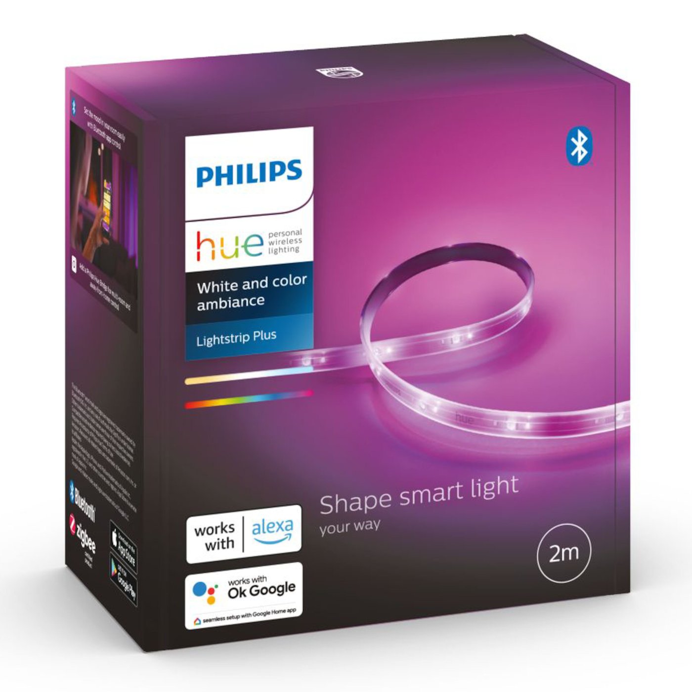 Philips Hue Lightstrip Plus V4 LED-list 2 m