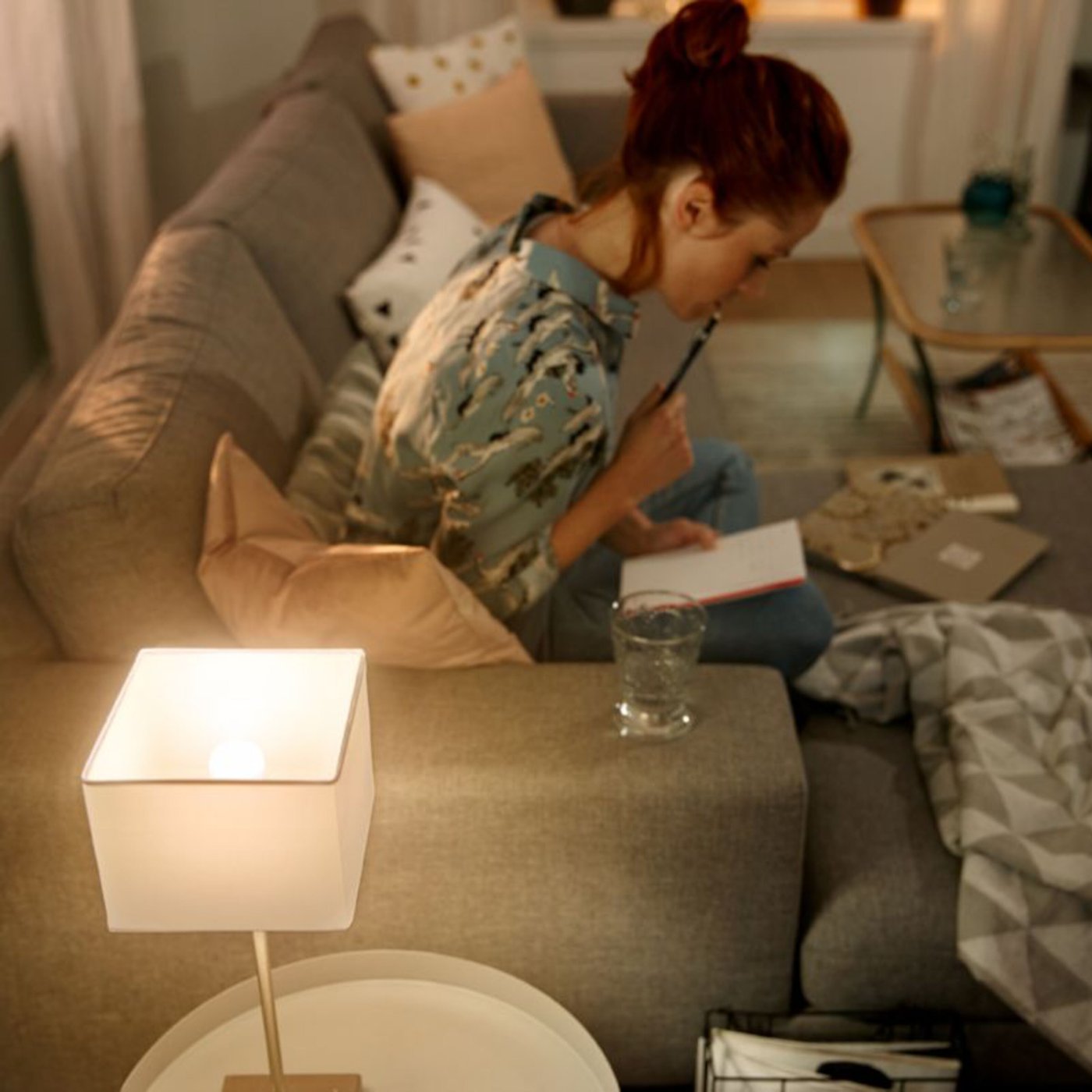 Philips Hue Luster Smart LED-lampa E14 470 lm 2-pack