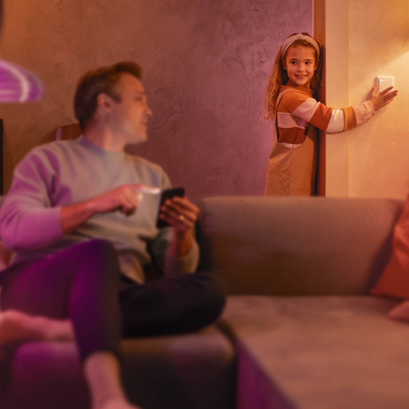 Philips Hue Veggbrytermodul 2-pk.