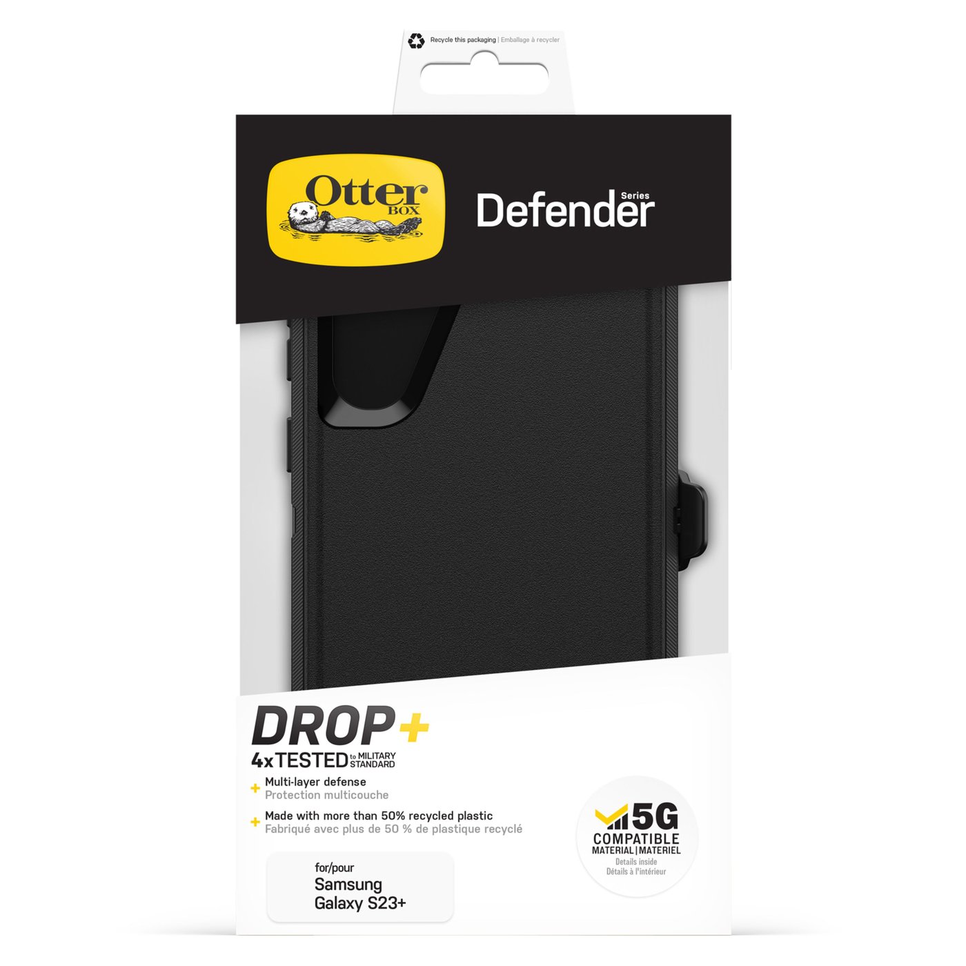 Otterbox Defender Robust deksel for Galaxy S23 Plus