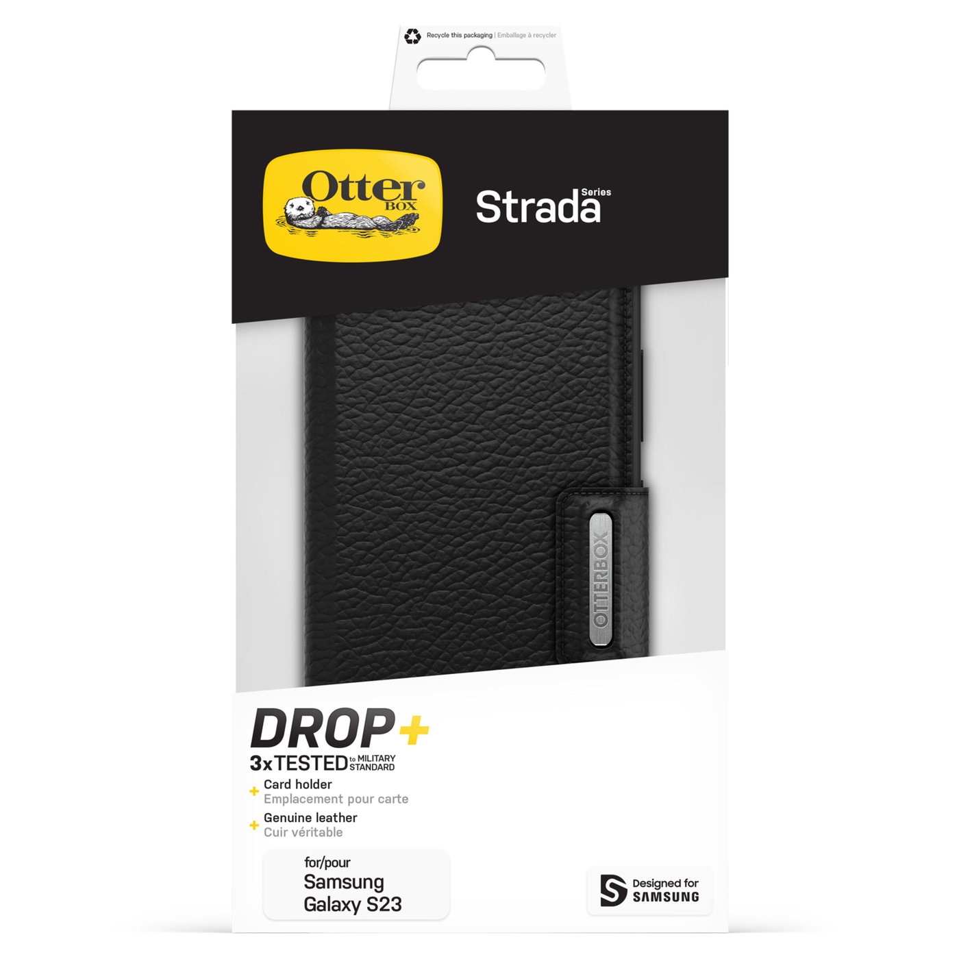 Otterbox Strada Etui i skinn for Galaxy S23