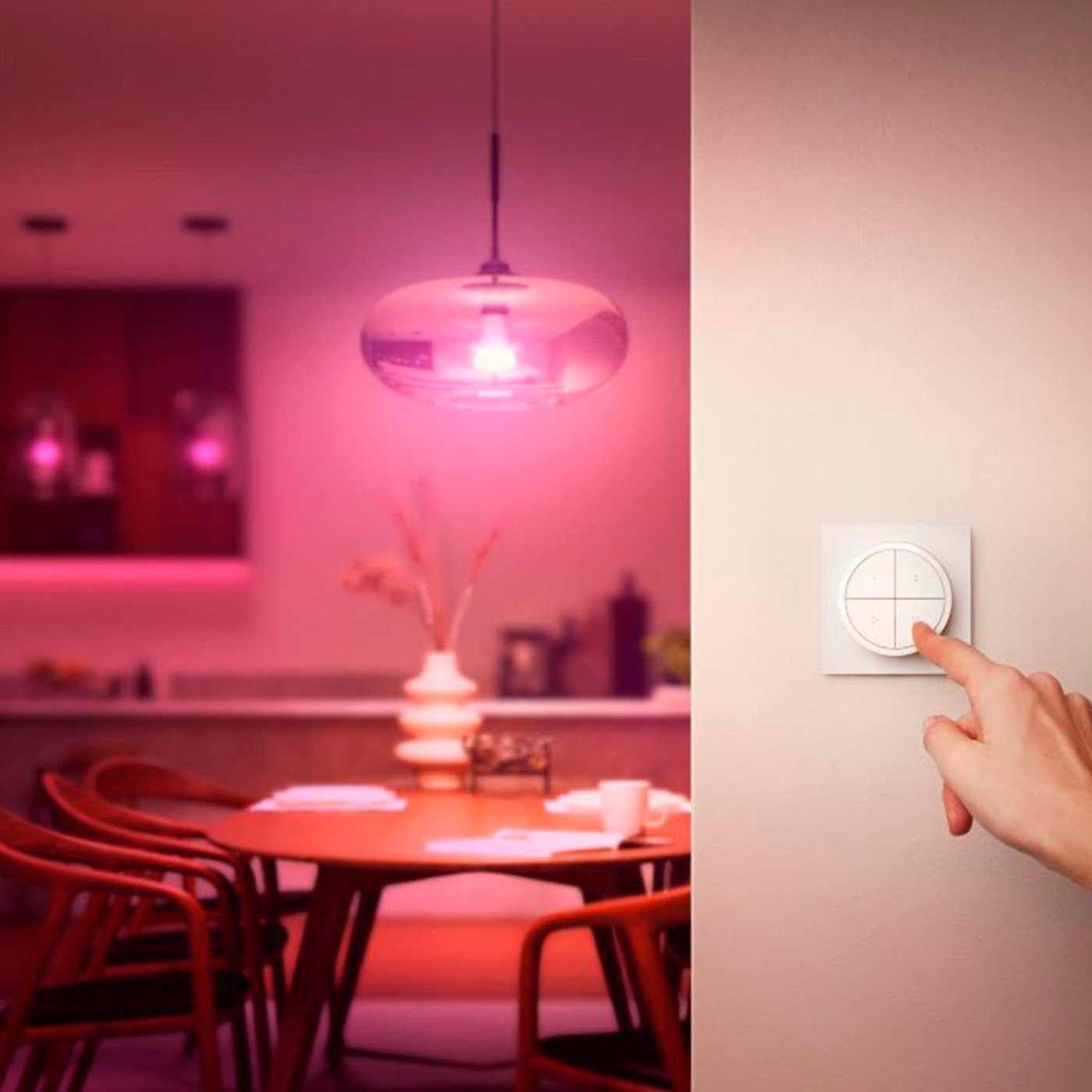 Philips Hue Tap Dial Switch Fjernkontroll Hvit