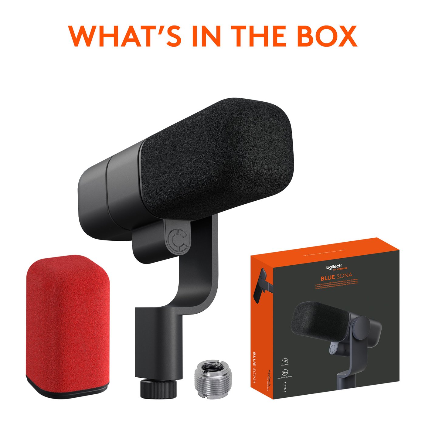 Logitech C Blue Sona Mikrofon Graphite