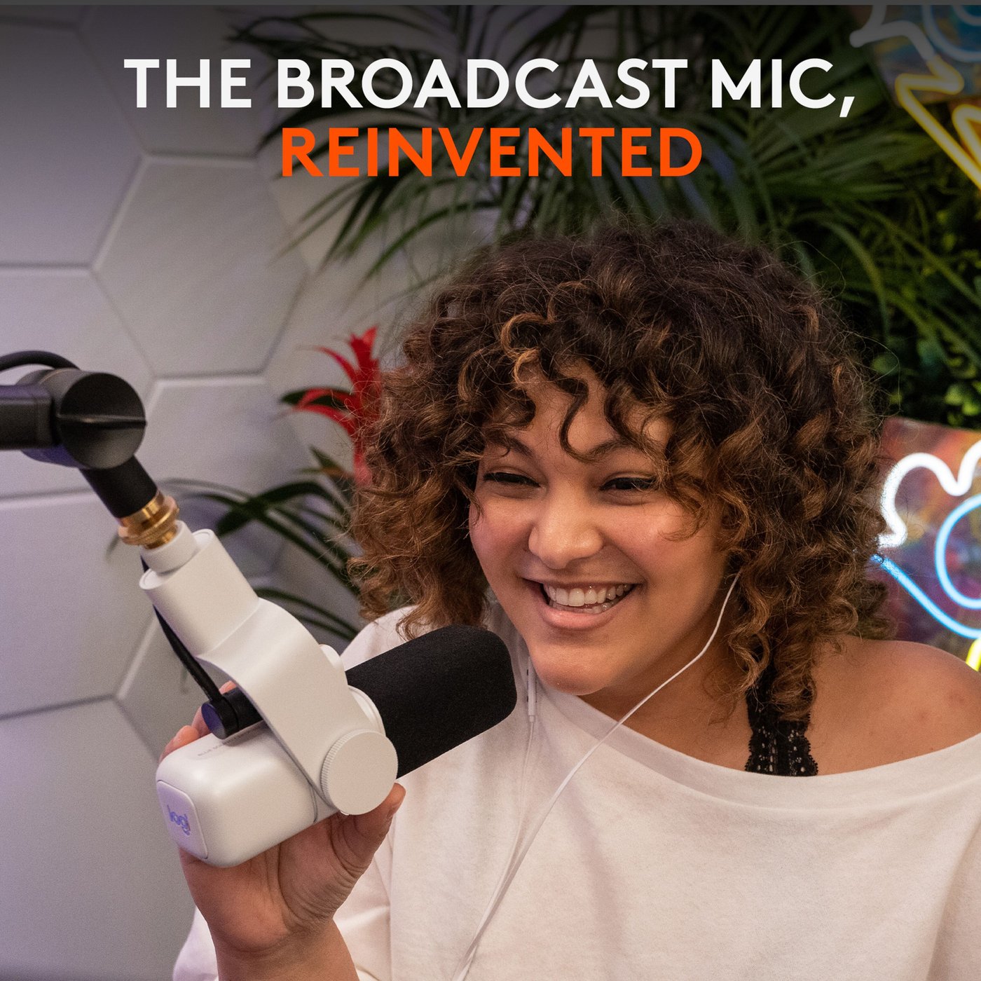 Logitech C Blue Sona Mikrofon Naturvit