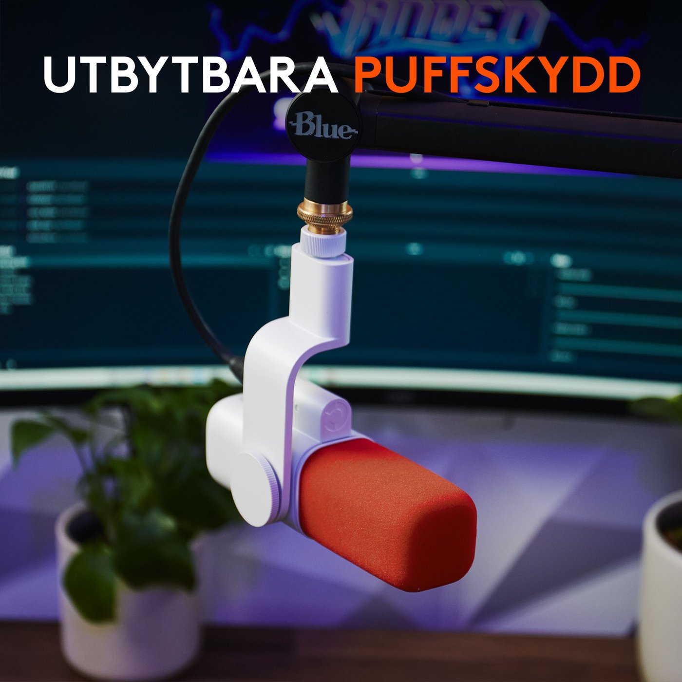 Logitech C Blue Sona Mikrofon Naturvit