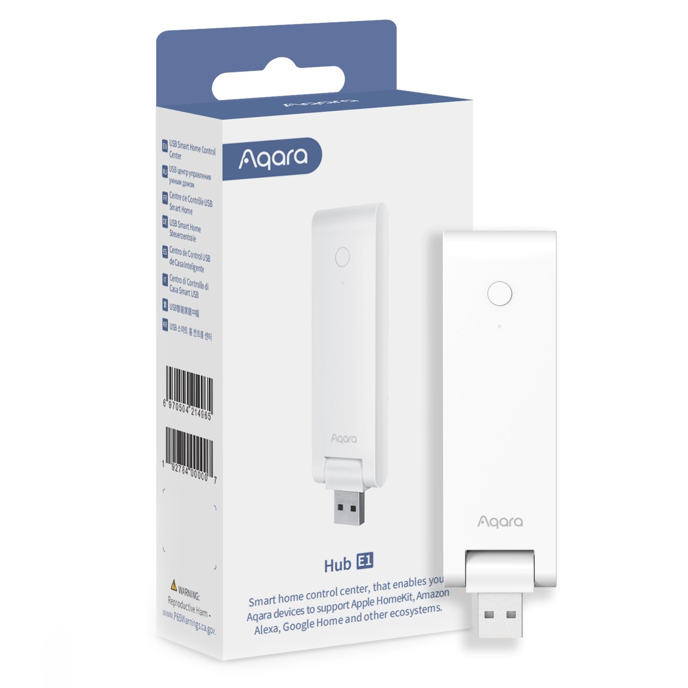 Aqara Hub E1 Smart Gateway med Zigbee 3.0