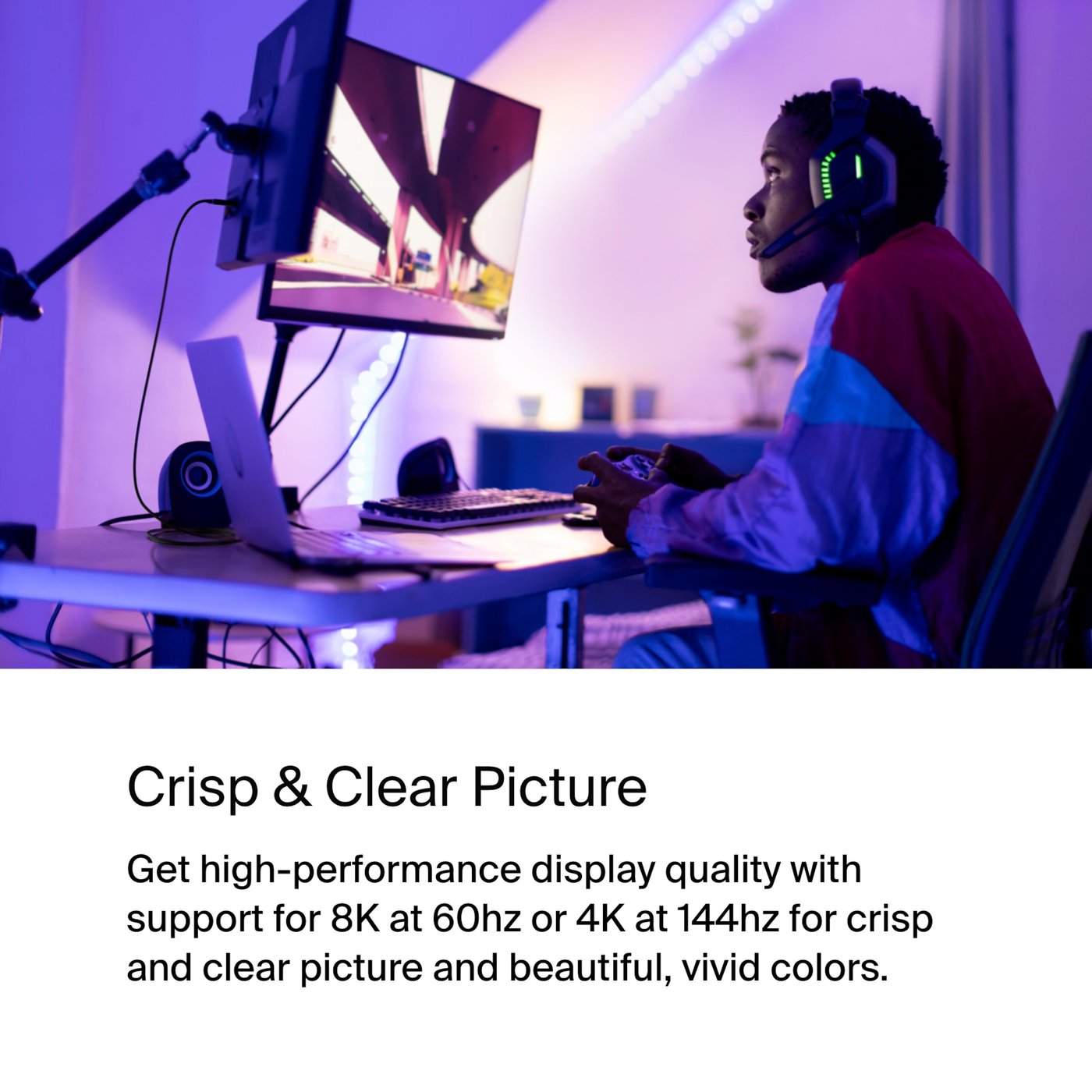 Belkin USB-C-kabel til Displayport 8K/60 Hz 2 m