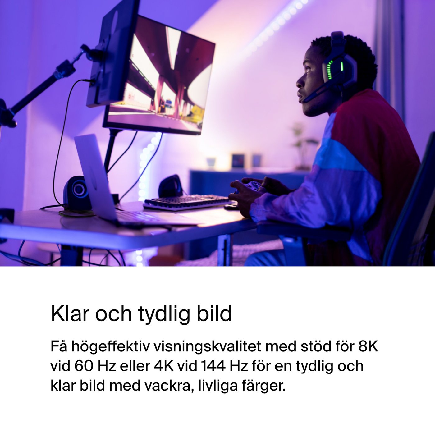 Belkin USB-C-kabel till Displayport 8K/60 Hz 2 m